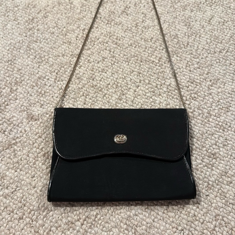 Black Gucci vintage purse